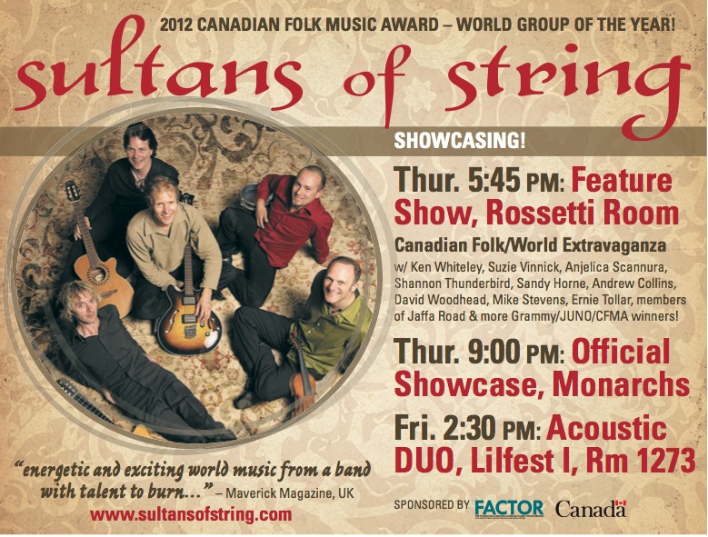 Sultans of String at Folk Alliance